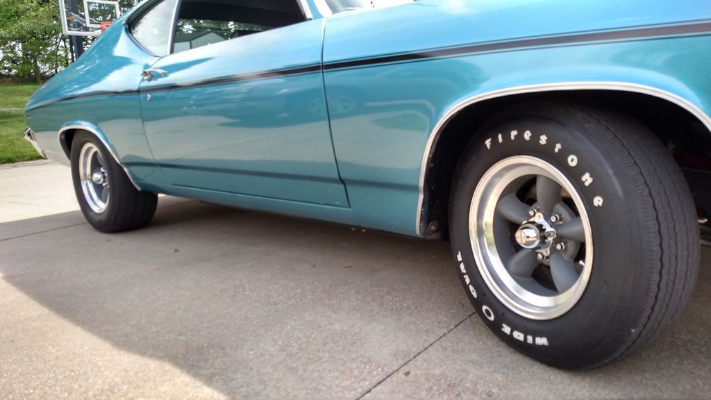 69 Chevelle tire and wheel size Chevelle Tech